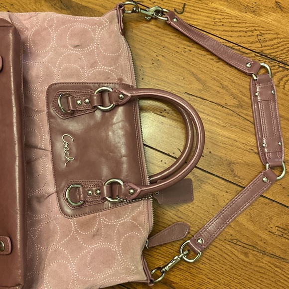 Pink Coach Purse - Picture 13 of 16